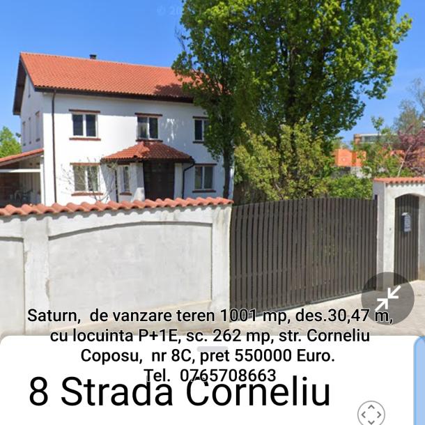 Casa de vanzare P+1E, 262mp, Saturn, Mangalia-1