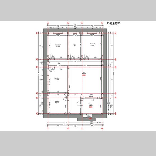 Vand teren in comuna Amzacea, 406mp + proiecte de casa-5